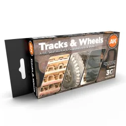 TRACKS AND WHEELS - AK Interactive AK11672
