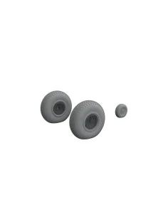 B-17F wheels cross tread, 1/48 - Eduard Accessories 6481024