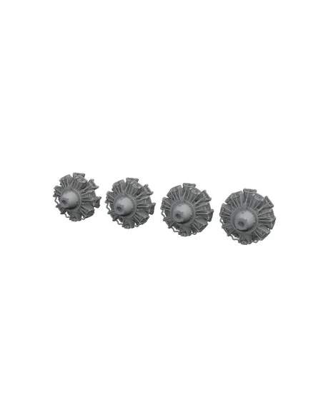 B-24J engines PRINT HOBBY BOSS, 1/48 - Eduard Accessories 6481029