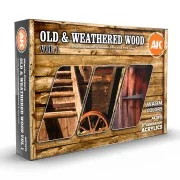 OLD & WEATHERED WOOD VOL1 - AK Interactive AK11673