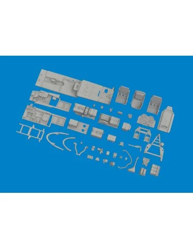 P-51B Malcolm Hood canopy cockpit PRINT, 1/48 - Eduard Accessories ...