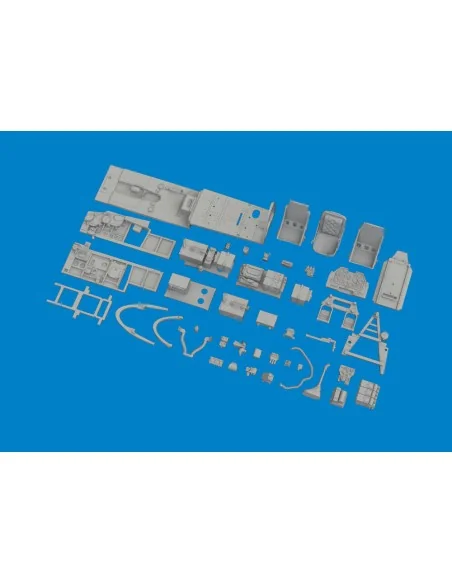 P-51B Birdcage canopy cockpit PRINT EDUARD, 1/48 - Eduard Accessori...
