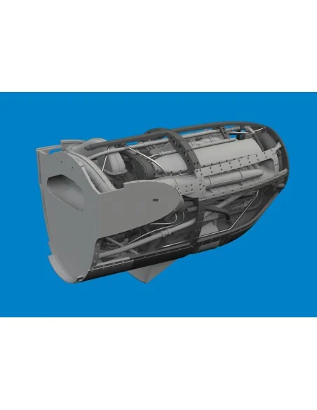 P-38F/G left engine PRINT, 1/48 - Eduard Accessories 6481036