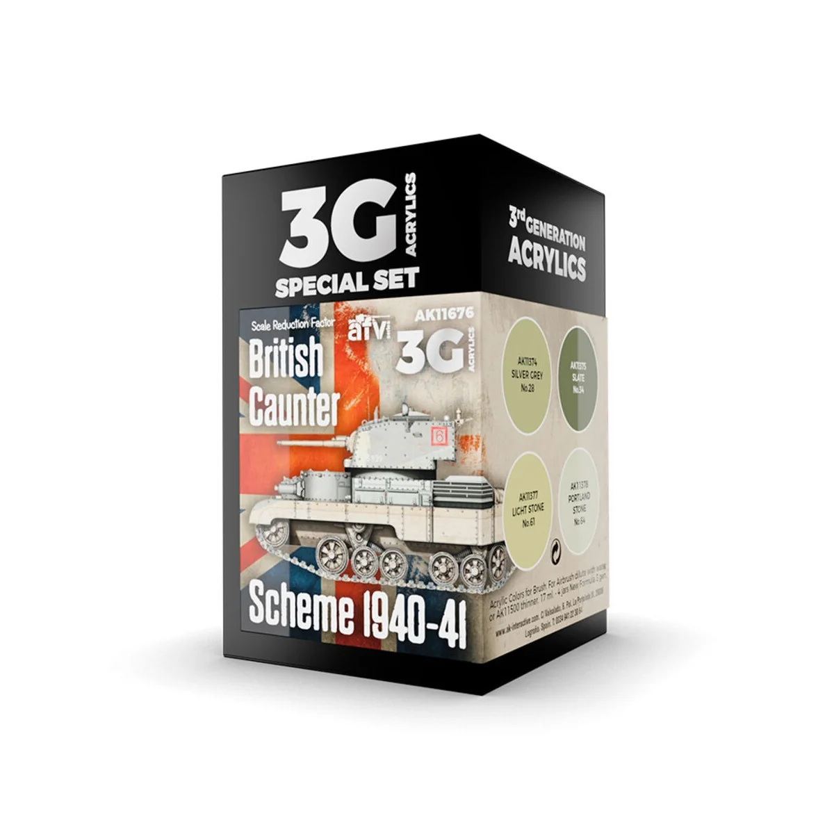 BRITISH CAUNTER SCHEME 1940-1941 - AK Interactive AK11676