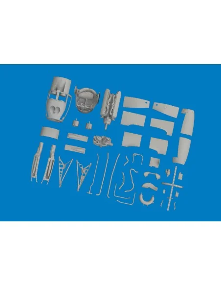 P-38F/G right engine PRINT TAMIYA, 1/48 - Eduard Accessories 6481037