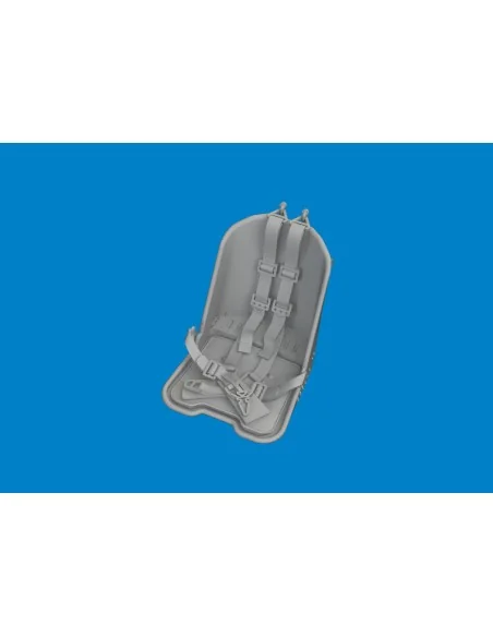 Fw 190A seat w/ integral belts PRINT EDUARD, 1/48 - Eduard Accessor...