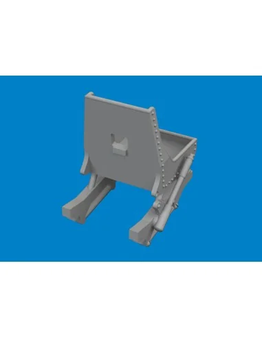 Bulldog seat PRINT, 1/48 - Eduard Accessories 6481046