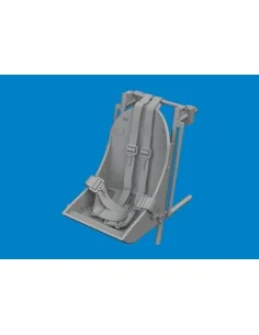 F4U-1A seat w/ integral belts PRINT, 1/48 - Eduard Accessories 6481047
