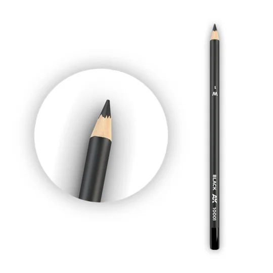 Watercolor Pencil Black - AK Interactive AK10001