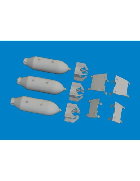 P-40 500lb M64 US bombs EDUARD, 1/48 - Eduard Accessories 6481079