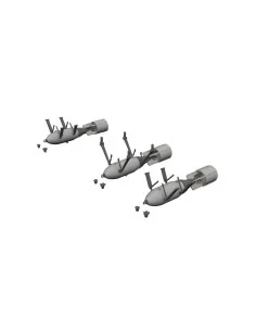 P-40 250lb MC British bombs PRINT EDUARD, 1/48 - Eduard Accessories...