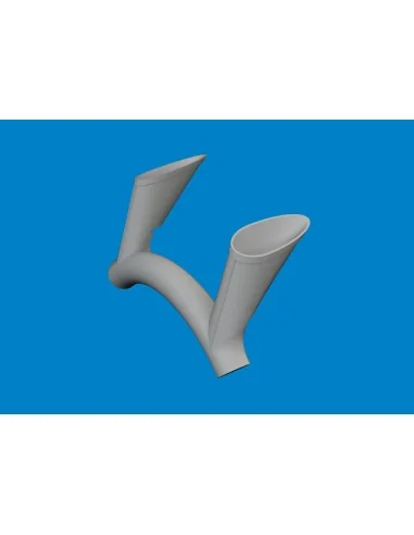 F4F-4 exhausts PRINT ACADEMY, 1/48 - Eduard Accessories 6481088