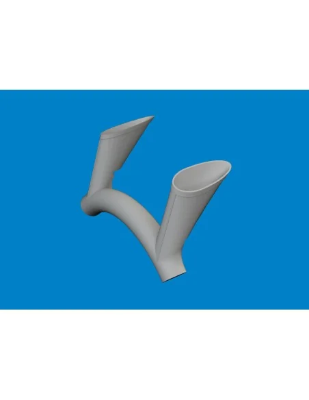 F4F-4 exhausts PRINT ACADEMY, 1/48 - Eduard Accessories 6481088