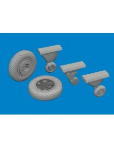 F4F-4 wheels late ACADEMY, 1/48 - Eduard Accessories 6481090