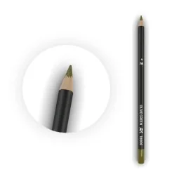 Watercolor Pencil Olive Green - AK Interactive AK10006