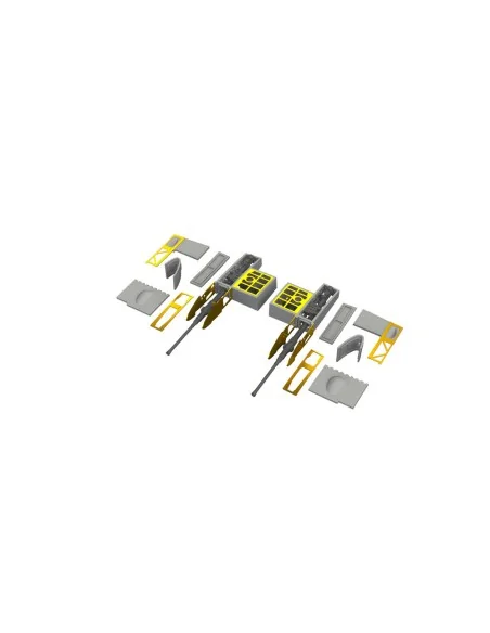 A6M5 Type 52 gun bays PRINT EDUARD, 1/48 - Eduard Accessories 6481095