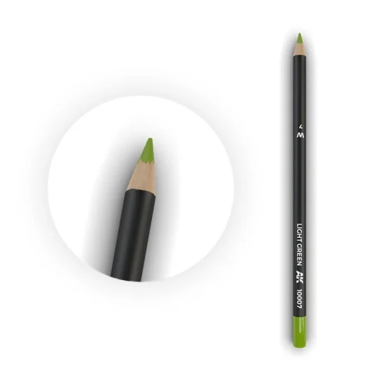 Watercolor Pencil Light Green - AK Interactive AK10007