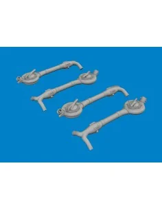 B-24D turbochargers PRINT HOBBY BOSS, 1/48 - Eduard Accessories 648...