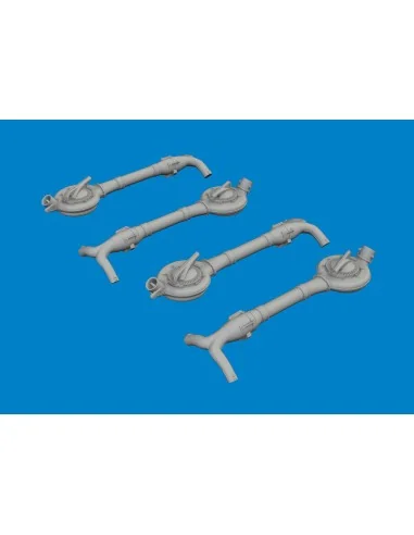 B-24D turbochargers PRINT HOBBY BOSS, 1/48 - Eduard Accessories 648...