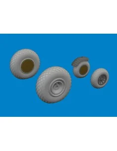 B-24D wheels HOBBY BOSS, 1/48 - Eduard Accessories 6481113