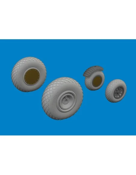 B-24D wheels HOBBY BOSS, 1/48 - Eduard Accessories 6481113