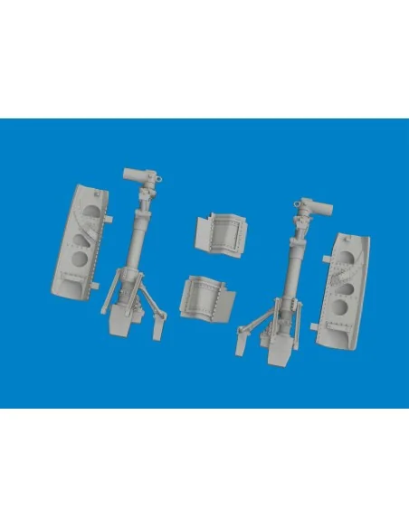 P-40N undercarriage legs PRINT 1/48 for Eduard, 1/48 - Eduard Acces...