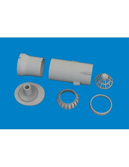MiG-21F exhaust nozzle PRINT for Eduard, 1/48 - Eduard Accessories ...
