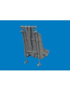 [NO_DESC] P-47D Razorback seat w/ intergral seat belts PRINT for Mi... 2