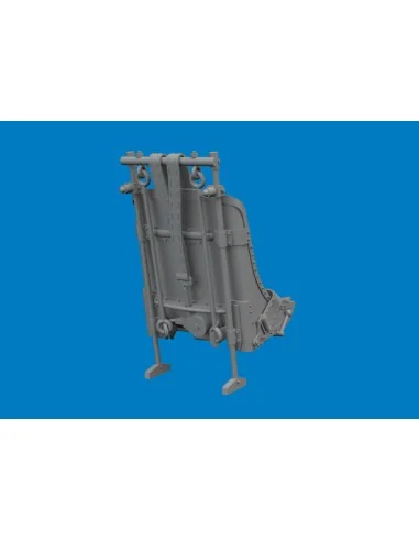 P-47D Razorback seat w/ intergral seat belts PRINT for Miniart, 1/4...