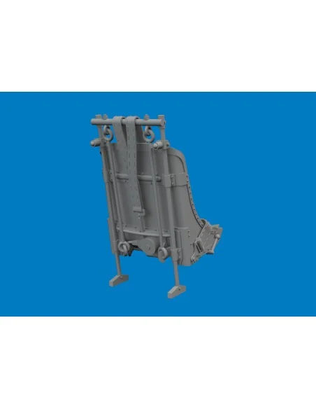 P-47D Razorback seat w/ intergral seat belts PRINT for Miniart, 1/4...