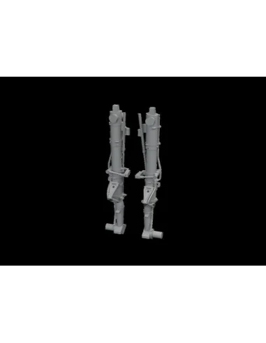 P-47D undercarriage legs PRINT for Miniart, 1/48 - Eduard Accessori...