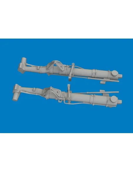 [NO_DESC] P-47D undercarriage legs PRINT for Miniart, 1/48 - Eduard...