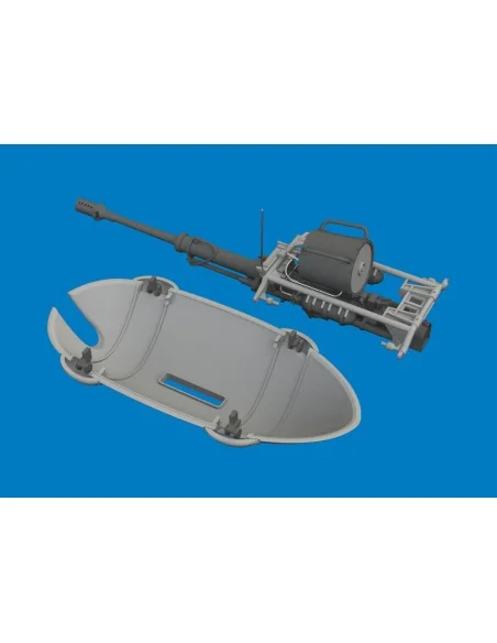 Hs 129B MK 101 gun pod PRINT for Takom, 1/48 - Eduard Accessories 6...