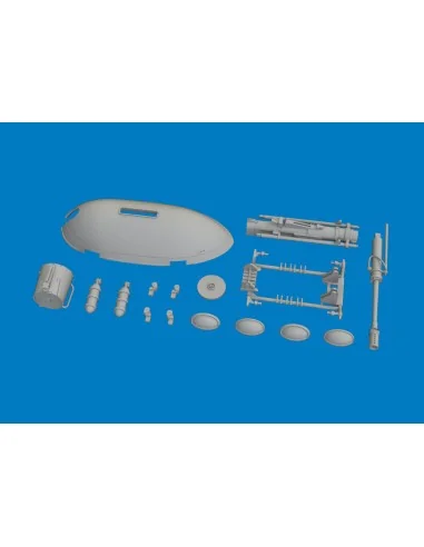 Hs 129B MK 101 gun pod PRINT for Takom, 1/48 - Eduard Accessories 6...