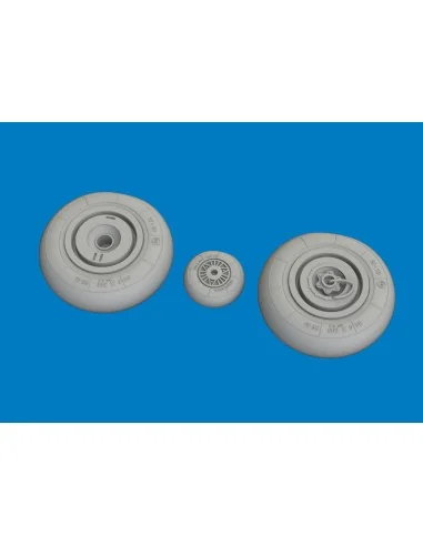 [NO_DESC] Hs 129B wheels for Takom, 1/48 - Eduard Accessories 6481159