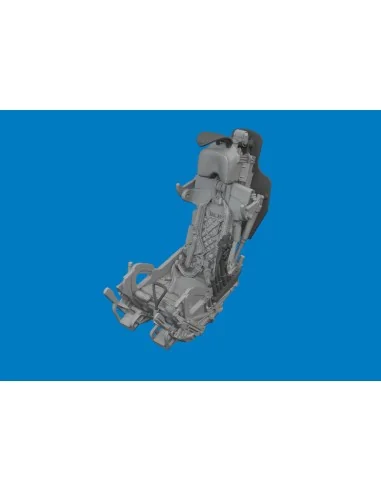 MiG-21F ejection seat w/ integral seat belts PRINT for Eduard, 1/48...