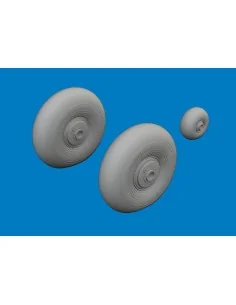 [NO_DESC] Beaufighter Mk.VI wheels for Revell, 1/48 - Eduard Access...