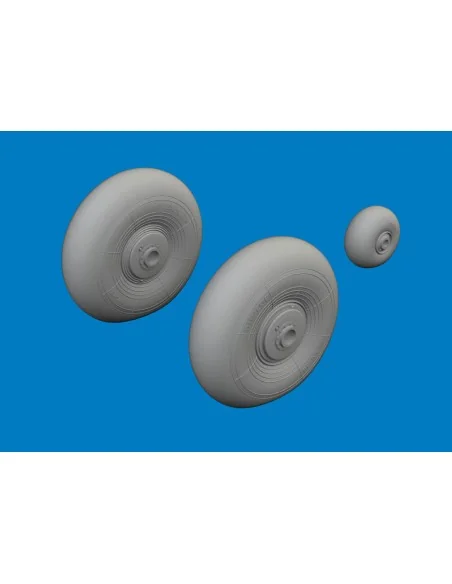 Beaufighter Mk.VI wheels for Revell, 1/48 - Eduard Accessories 6481163