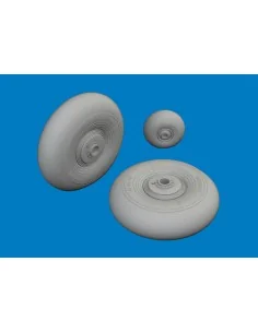 Beaufighter Mk.VI wheels for Revell, 1/48 - Eduard Accessories 6481163 2