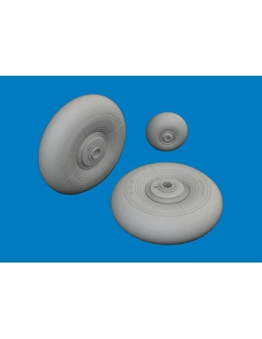 Beaufighter Mk.VI wheels for Revell, 1/48 - Eduard Accessories 6481163