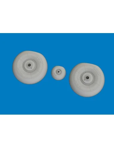 Beaufighter Mk.VI wheels for Revell, 1/48 - Eduard Accessories 6481163
