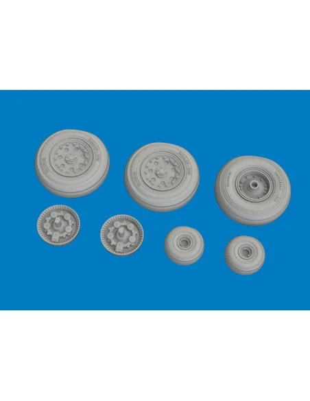 Harrier wheels for Uma Models, 1/48 - Eduard Accessories 6481164