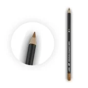 Watercolor Pencil Dark Chipping for wood - AK Interactive AK10017