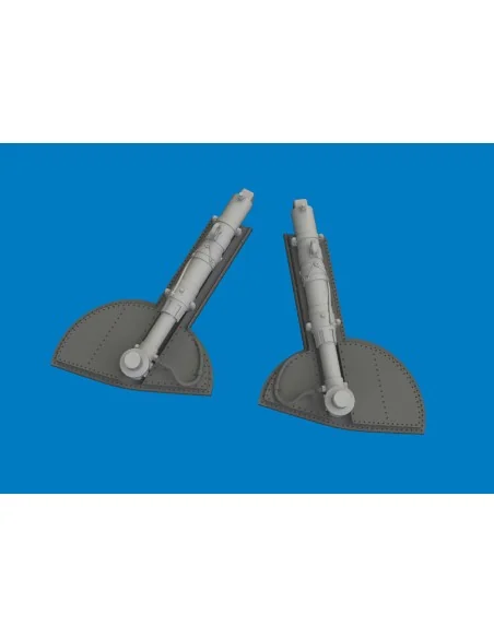 Spitfire Mk.I/II/Va/Vb undercarriage legs PRINT for Eduard, 1/48 - ...