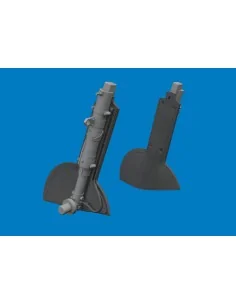 Spitfire Mk.Vc undercarriage legs PRINT for Eduard, 1/48 - Eduard A...