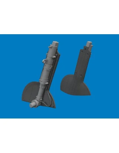 Spitfire Mk.Vc undercarriage legs PRINT for Eduard, 1/48 - Eduard A...