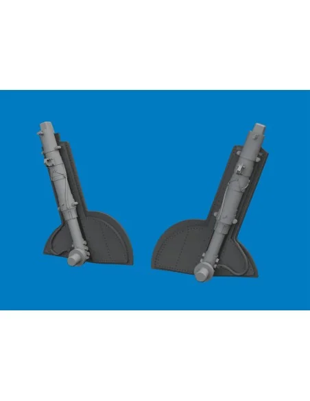 Spitfire Mk.Vc undercarriage legs PRINT for Eduard, 1/48 - Eduard A...