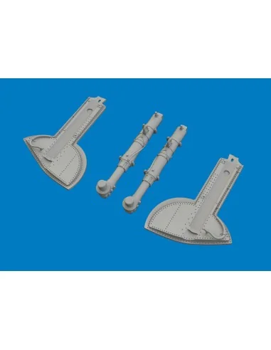 Spitfire Mk.Vc undercarriage legs PRINT for Eduard, 1/48 - Eduard A...