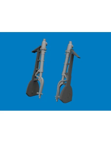 A6M undercarriage legs PRINT for Eduard, 1/48 - Eduard Accessories ...