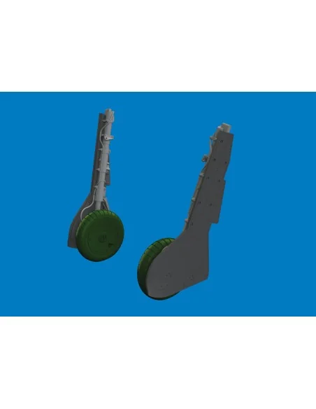Fw 190A-8 undercarriage legs PRINT for Eduard, 1/48 - Eduard Access...